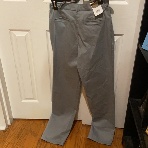NWT Lee Women's Haze Gray Straight Leg Pants 6L - Picture 2 of 10